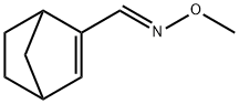 Bicyclo[2.2.1]hept-2-ene-2-carboxaldehyde, O-methyloxime, (E)- (9CI) Struktur