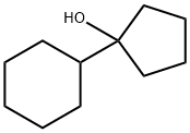 1-Cyclohexylcyclopentanol Struktur