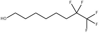 6-(PERFLUOROETHYL)HEXANOL Struktur