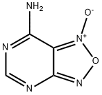 7-Amino-[1,2,5]oxadiazolo[3,4-d]pyrimidine 1-oxide Struktur