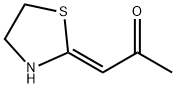 2-Propanone, 1-(2-thiazolidinylidene)-, (Z)- (9CI) Struktur