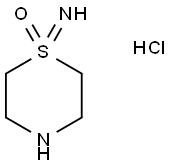 1-iminothiomorpholine 1-oxide Struktur