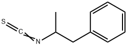 alpha-methylphenethyl isothiocyanate Struktur