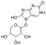 oxypurinol 7-riboside Struktur