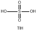 dithallium tris(sulphate) Struktur