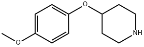 4-(4-METHOXYPHENOXY)PIPERIDINE Struktur