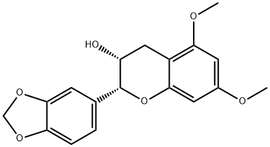 3-Hydroxy-5,7-dimethoxy-3',4'-
methylenedioxyflavan