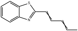 Benzothiazole, 2-(1,3-pentadienyl)- (7CI,8CI) Struktur