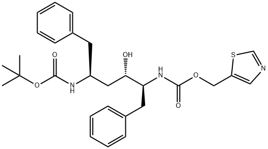 ((2S,3S,5S)-3-ヒドロキシ-1,6-ジフェニルヘキサン-2,5-ジイル)ジカルバミン酸TERT-ブチル(チアゾール-5-イルメチル)