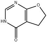 Furo[2,3-d]pyrimidin-4-ol, 5,6-dihydro- (8CI) Struktur