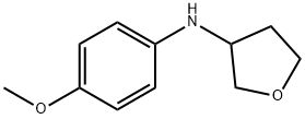 N-(3'-METHOXYL-PHENYL)-TETRAHYDROFURAN-3-YLAMINE HYDROCHLORIDE Struktur