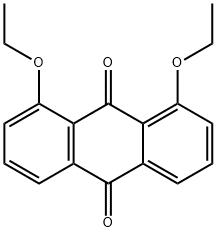 1,8-Diethoxyanthracene-9,10-dione Struktur