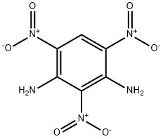 2,4,6-trinitrobenzene-1,3-diamine  Struktur