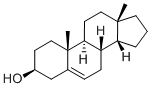 (3b,14b)-Androst-5-en-3-ol Struktur