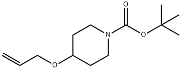 4-Allyloxy-piperidine-1-carboxylic acid tert-butyl ester Struktur