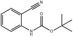 CARBAMIC ACID, (2-CYANOPHENYL)-, 1,1-DIMETHYLETHYL ESTER Struktur