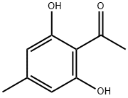 3,5-DIHYDROXY-4-ACETYLTOLUENE Struktur