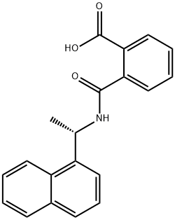 (S)-(+)-N-(1-(1-NAPHTHYL)ETHYL)PHTHALAM& Struktur