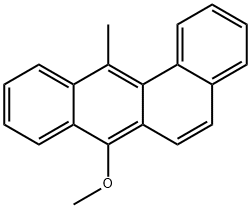 7-Methoxy-12-methylbenz[a]anthracene Struktur