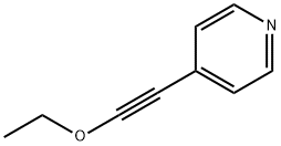 Pyridine, 4-(ethoxyethynyl)- (9CI) Struktur