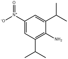 2,6-DIISOPROPYL-4-NITROANILINE Struktur