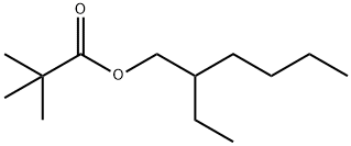 2-ethylhexyl pivalate Struktur