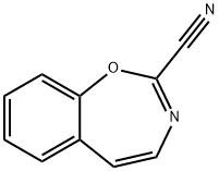 1,3-Benzoxazepine-2-carbonitrile Struktur