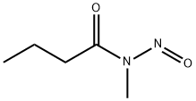 N-methyl-N-nitroso-butanamide Struktur