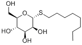 n-Octyl-α-D-thio-mannopyranosid Struktur