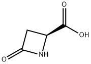 (S)-(-)-4-OXO-2-AZETIDINECARBOXYLIC ACID Struktur