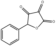 4-phenyl-2,3-dioxo-2-buten-4-olide Struktur