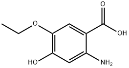 Benzoic acid, 2-amino-5-ethoxy-4-hydroxy- (9CI) Struktur