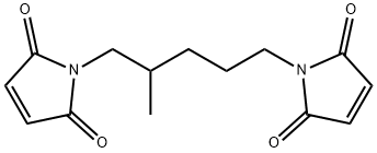 1,5-BIS(MALEIMIDE)-2-METHYL-PENTANE Struktur