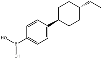 4-(trans-4-Ethylcyclohexyl)phenylboronic acid Struktur