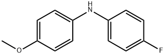 4-Fluoro-4’-methoxydiphenylamine Struktur