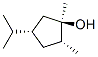 Cyclopentanol, 1,2-dimethyl-4-(1-methylethyl)-, (1alpha,2ba,4ba)- (9CI) Struktur