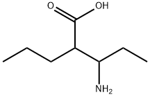 Pentanoic  acid,  3-amino-2-propyl- Struktur