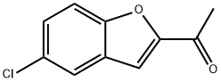 1-(5-CHLOROBENZO[B]FURAN-2-YL)ETHAN-1-ONE Struktur