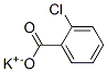 O-CHLORO BENZOIC ACID POTASSIUM SALT Struktur