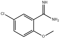 5-Chloro-2-methoxybenzenecarboximidamide Struktur