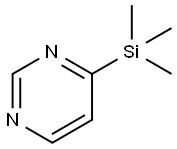 4-(TRIMETHYLSILYL)PYRIMIDINE Struktur