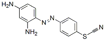 Chrysoidine thiocyanate Struktur