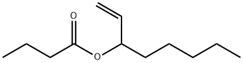 1-OCTEN-3-YL BUTYRATE Struktur