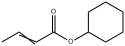 Cyclohexyl crotonate Struktur