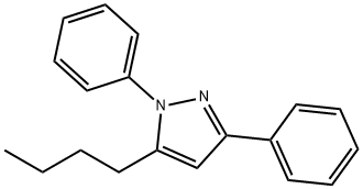 5-BUTYL-1,3-DIPHENYL-1H-PYRAZOLE Struktur