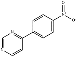 4-(4-NITROPHENYL)PYRIMIDINE Struktur