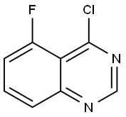 4-CHLORO-5-FLUOROQUINAZOLINE Struktur