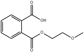 mono(2-methoxyethyl) phthalate Struktur