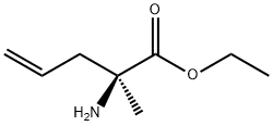 4-Pentenoicacid,2-amino-2-methyl-,ethylester,(S)-(9CI) Struktur