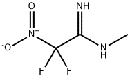 Acetamidine,  2,2-difluoro-N-methyl-2-nitro-  (7CI,8CI) Struktur